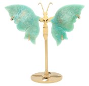 Extra Amazonite Butterfly on a 14cm Base