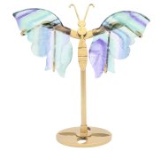 Multicolor Fluorite Butterfly on a 14cm Base