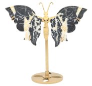 Zebra Jasper Butterfly on a 14cm Base