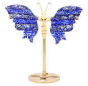 Lapis Lazuli butterfly on a 14cm base
