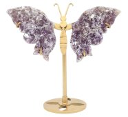Lepidolite butterfly on a 14cm base
