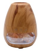 HE Diffuser Himalayan Wood Vase + Flames 19cm