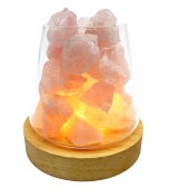 Rose Quartz Diffuser Lamp 10cm