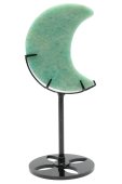 Extra Amazonite Moon on a 16cm base