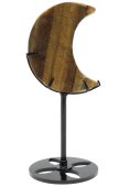 Tiger's Eye Moon on a 16cm base