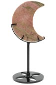 Rhodonite Moon on a 16cm Base
