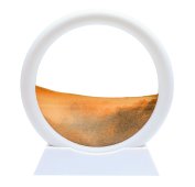Round Quicksand Table 16cm - Orange