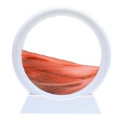 Round Quicksand Table 16cm - Red