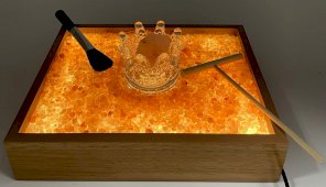 Zen Garden Himalayan Salt Crown 23cm