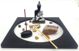 Jardin Zen Bouddha Round 23cm