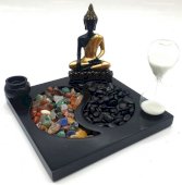 Yin-Yang Zen Garden Hourglass 15cm